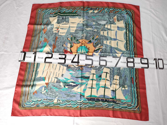 HERMES Carre HENRY F SMITH SAILOR Scarf