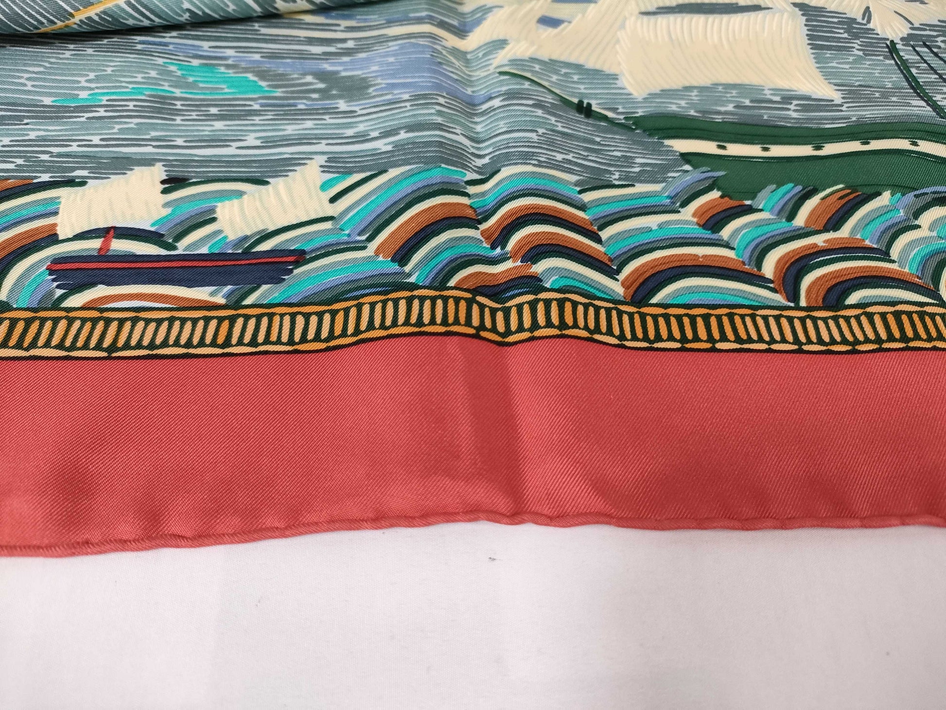 HERMES Carre HENRY F SMITH SAILOR Scarf