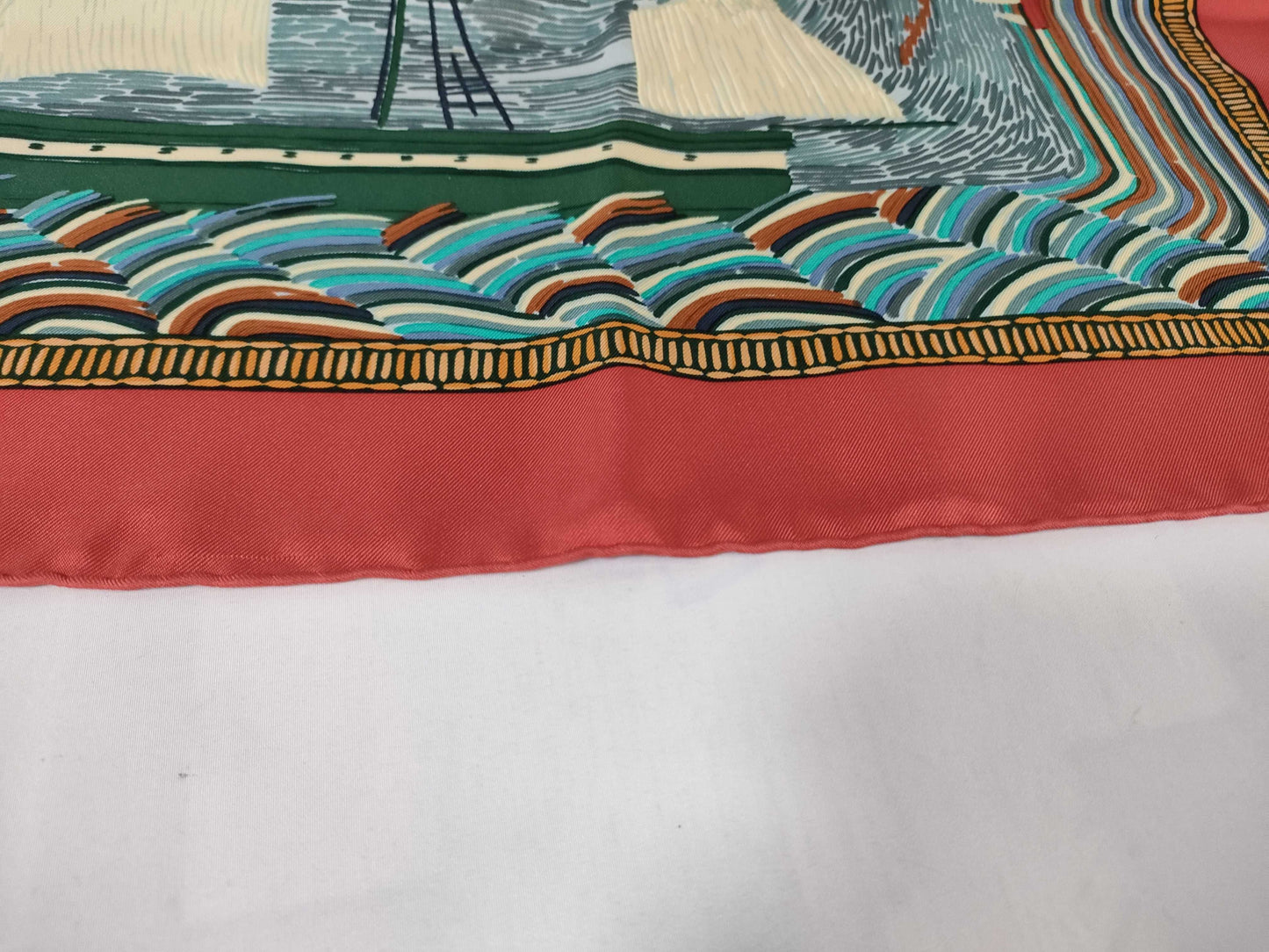 HERMES Carre HENRY F SMITH SAILOR Scarf