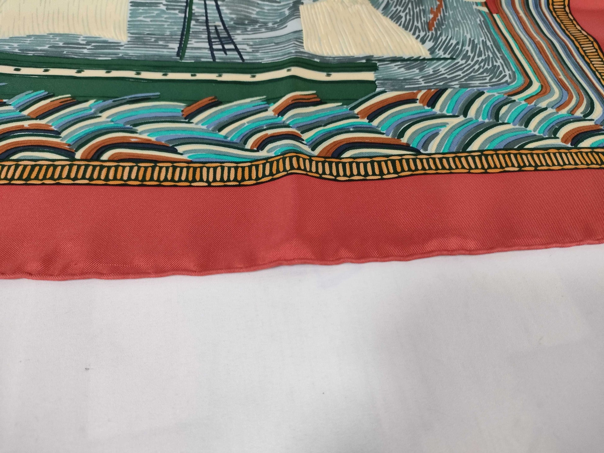 HERMES Carre HENRY F SMITH SAILOR Scarf