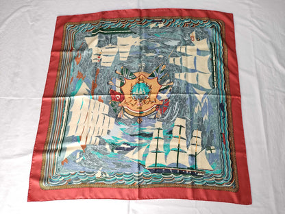 HERMES Carre HENRY F SMITH SAILOR Scarf