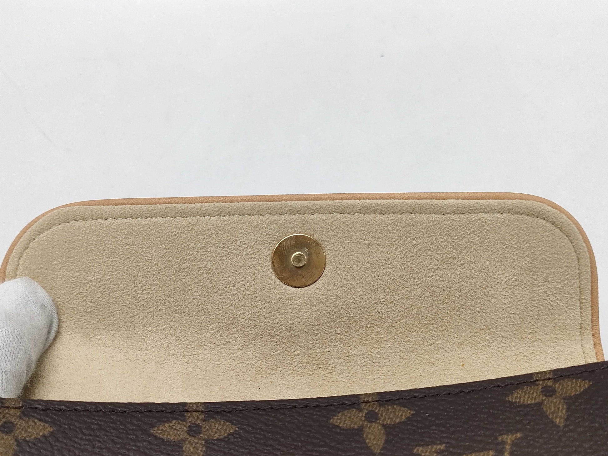 LOUIS VUITTON FL0032 Monogram Pochette Florentine Shoulder Bag