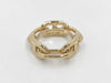 HERMES Chaine d'Ancre Scarf Ring Gold Other Accessories