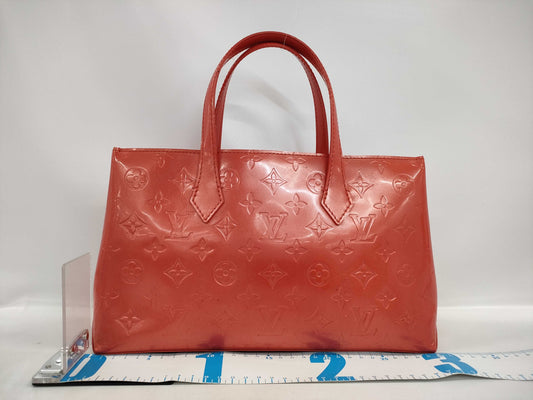 LOUIS VUITTON Vernis Wilshire PM M93642 Handbag