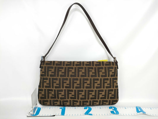 FENDI Zucca Mamma Shoulder Bag