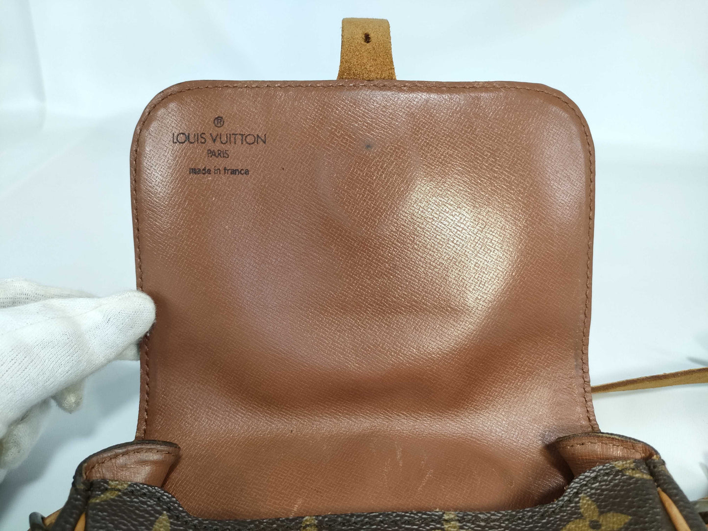 LOUIS VUITTON [Serial Number] RFID Unverified Monogram Mini Cartesiere Shoulder Bag