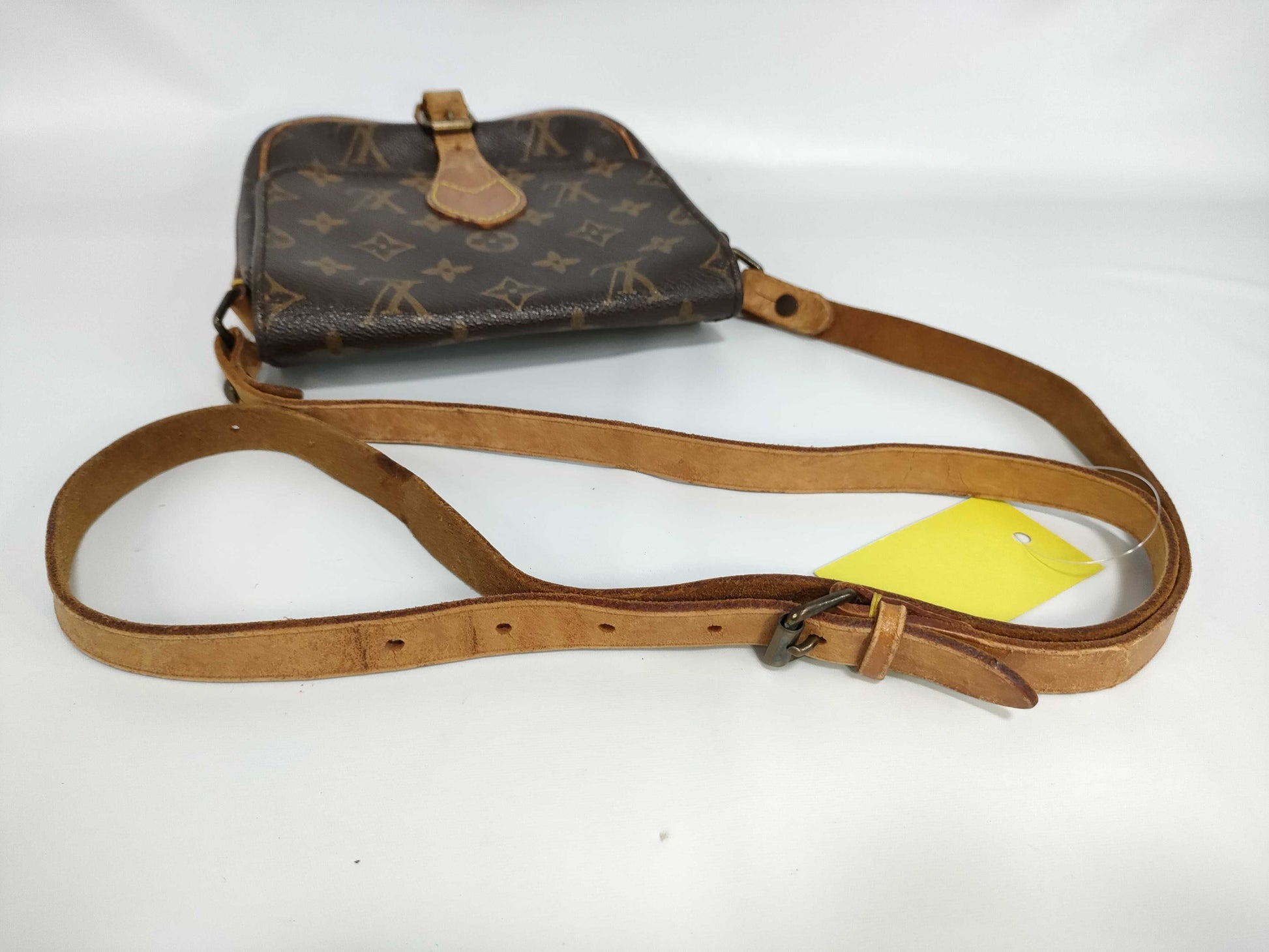 LOUIS VUITTON [Serial Number] RFID Unverified Monogram Mini Cartesiere Shoulder Bag