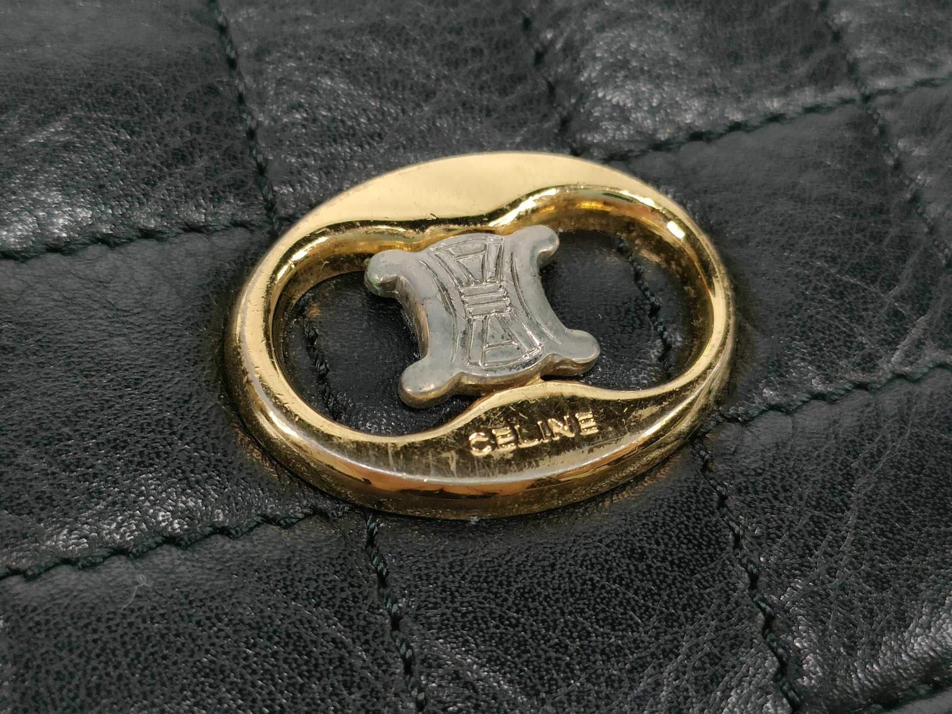 CELINE Chain Shoulder Bag