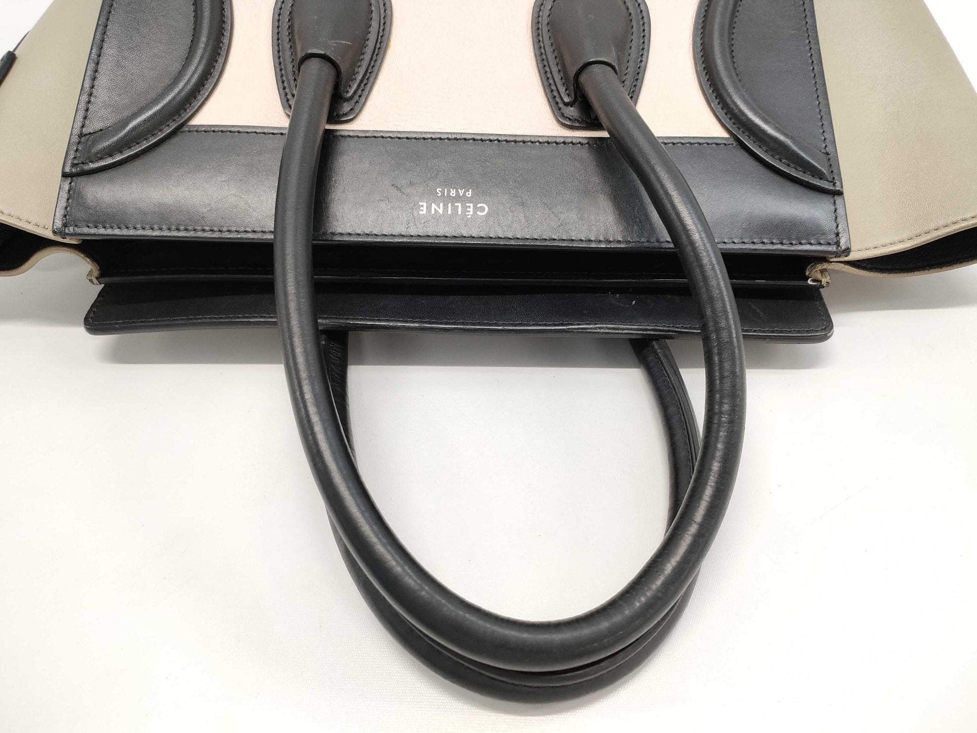CELINE Black Khaki Handbag