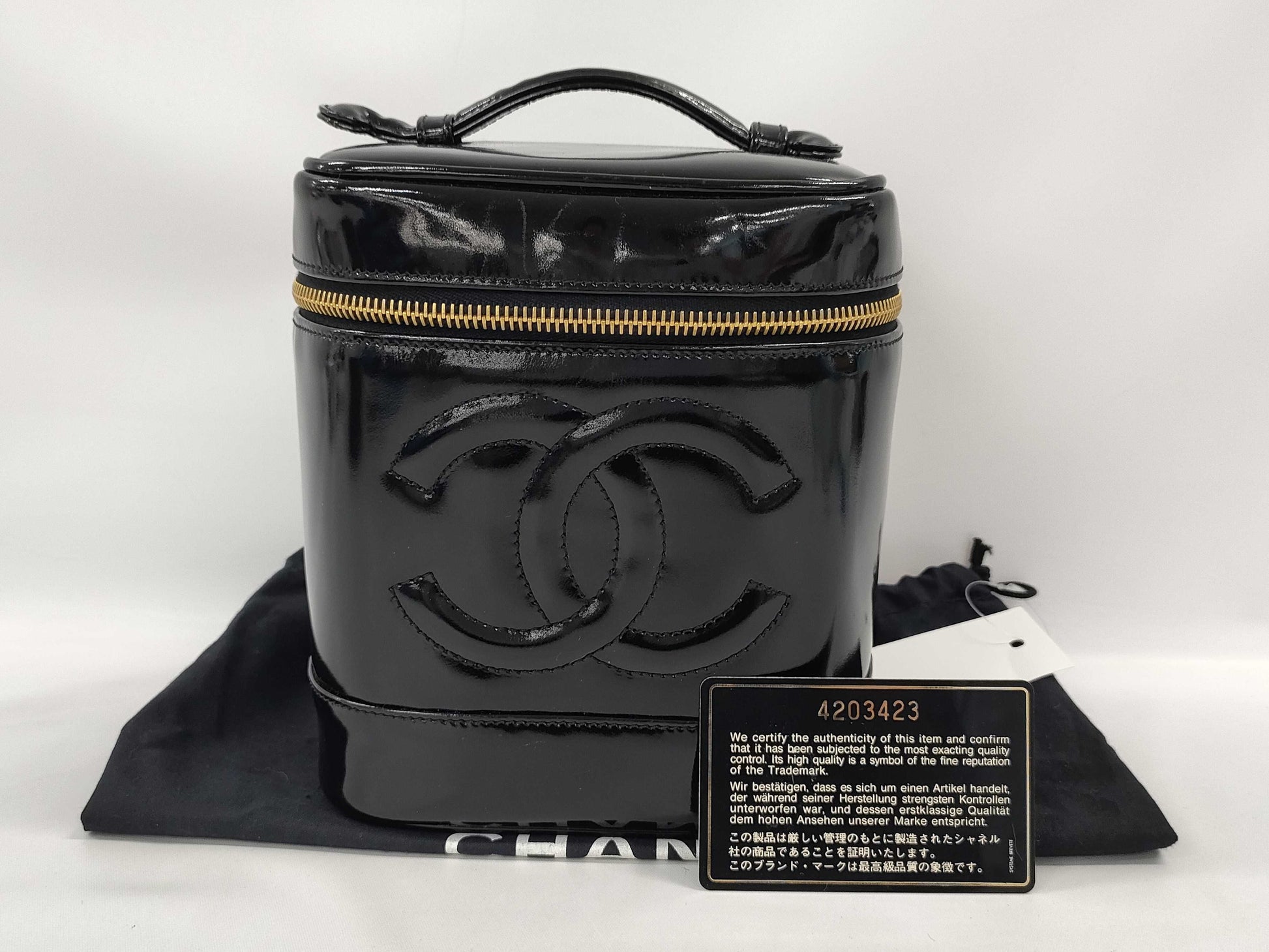 CHANEL Enamel Vanity Bag