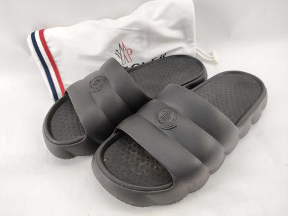 MONCLER slippers/slip-ons/men's/black slippers