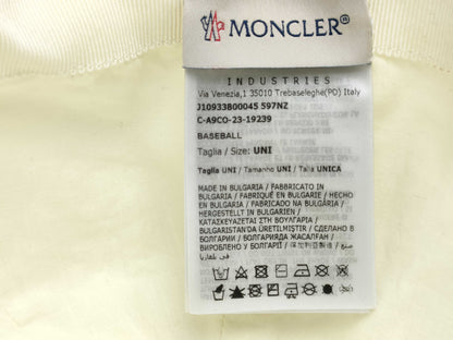 MONCLER Hat/Cap/White/Unisex Other Accessories