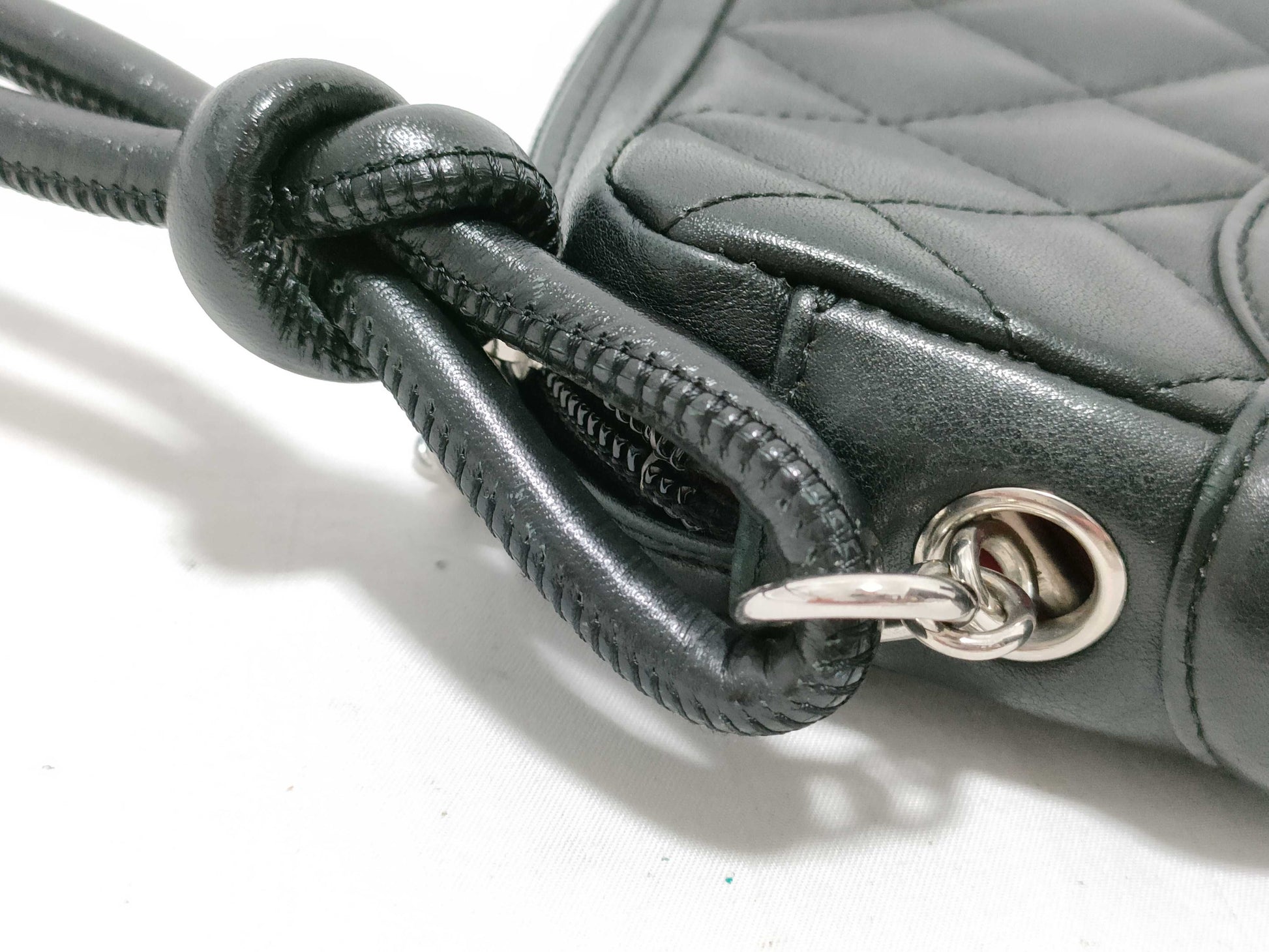 CHANEL Cambon Matelasse Quilted Coco Mark Cambon Line Shoulder Bag