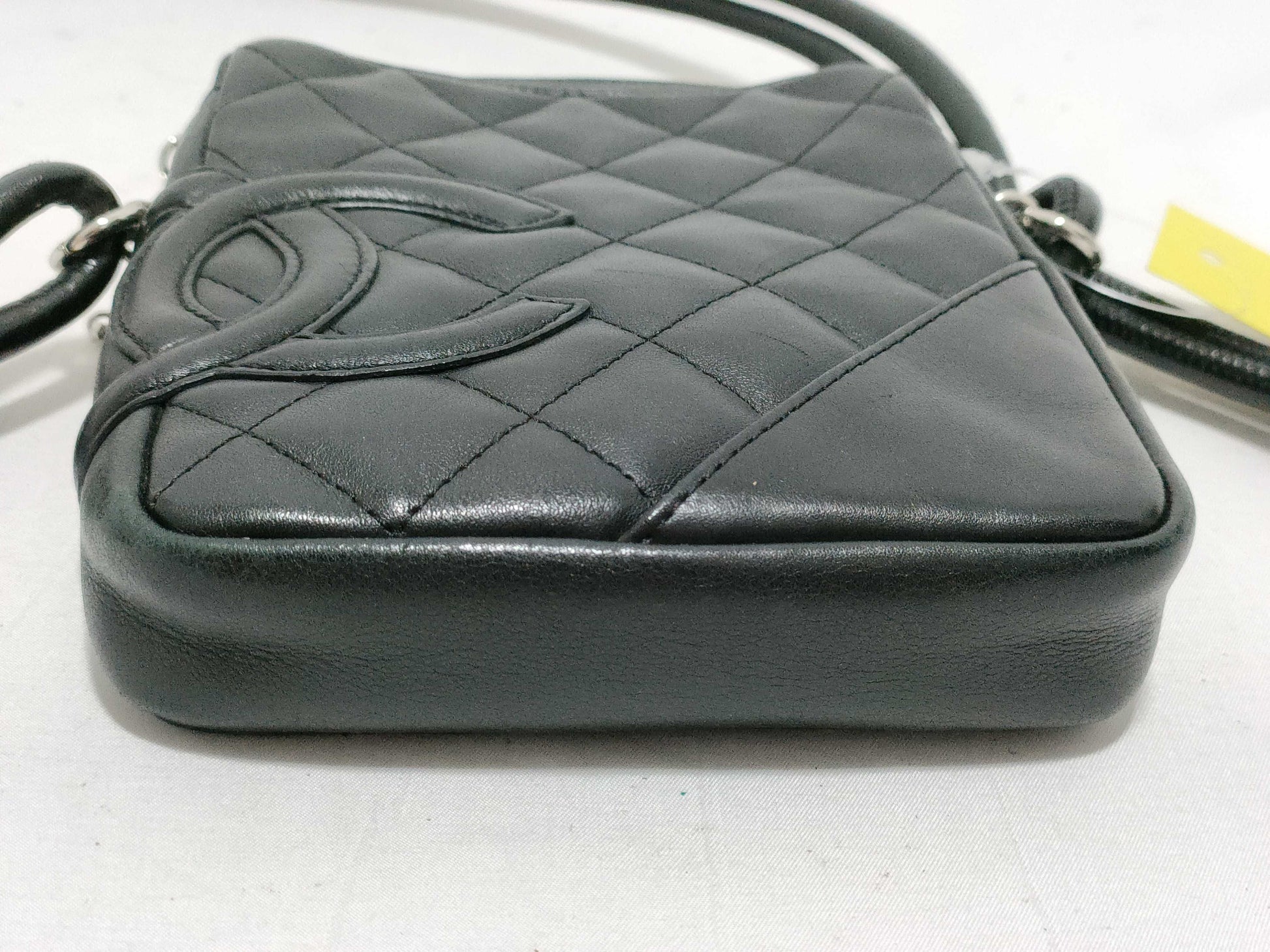 CHANEL Cambon Matelasse Quilted Coco Mark Cambon Line Shoulder Bag