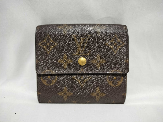 LOUIS VUITTON Monogram M61654/Portefeuille Elise Wallet