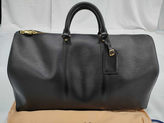 LOUIS VUITTON SP0976 Epi Keepall 50 M42962 Boston Bag
