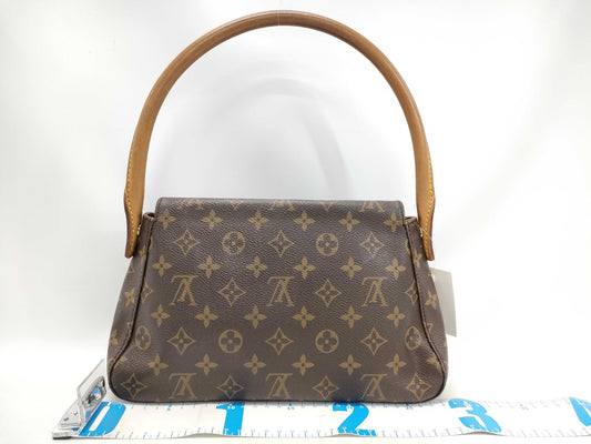 LOUIS VUITTON Monogram M51147 Mini Looping Handbag