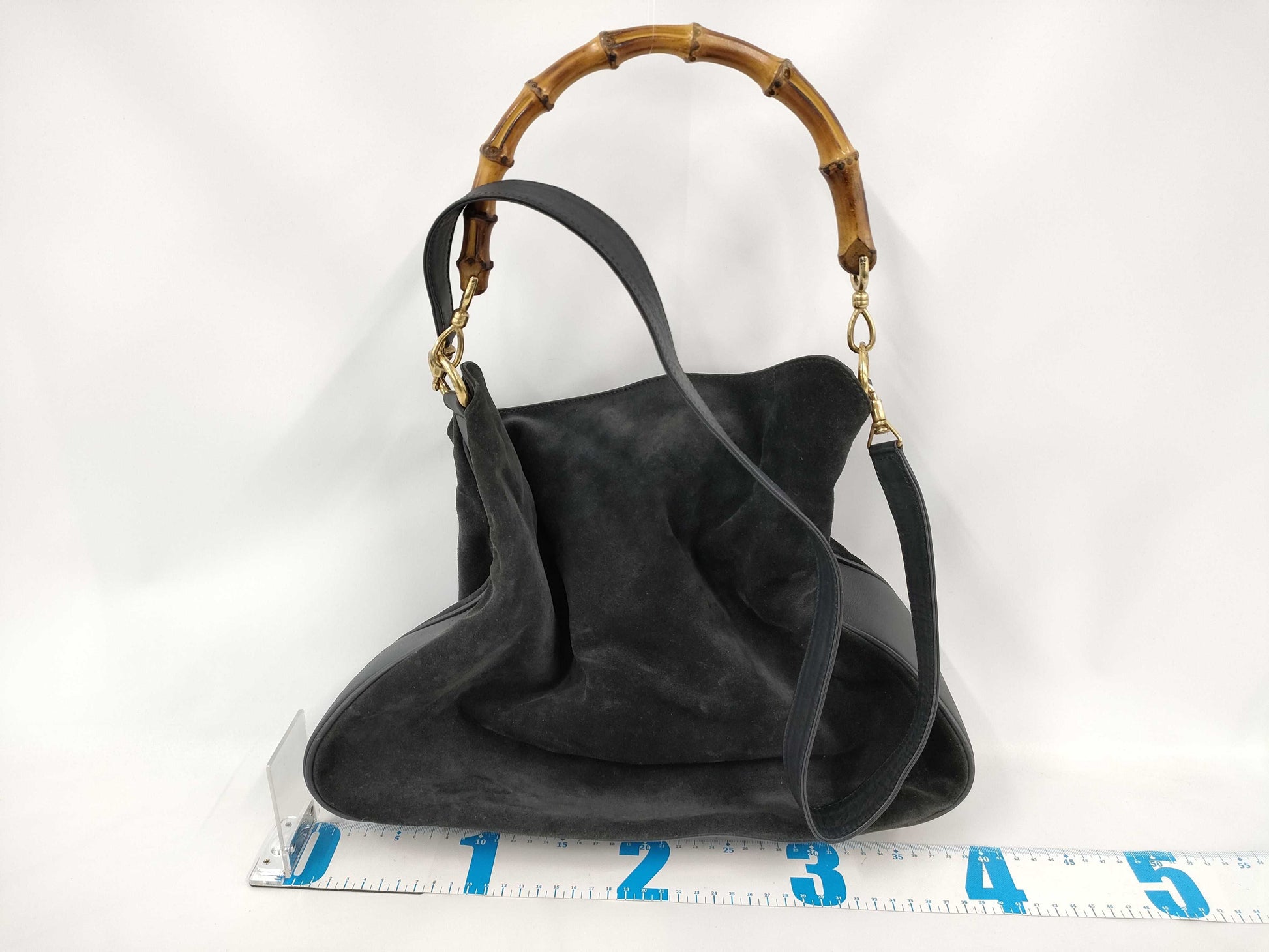 GUCCI Bamboo 001 1781 1577 2WAY Handbag