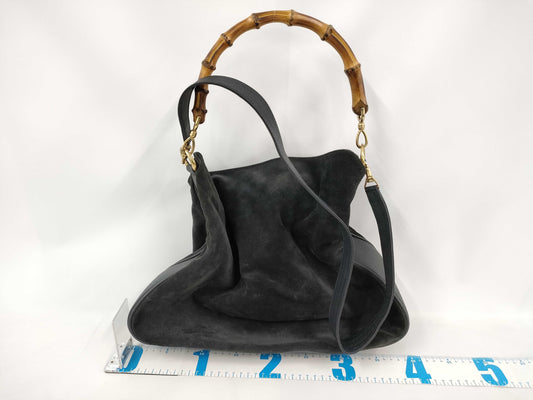 GUCCI Bamboo 001 1781 1577 2WAY Handbag