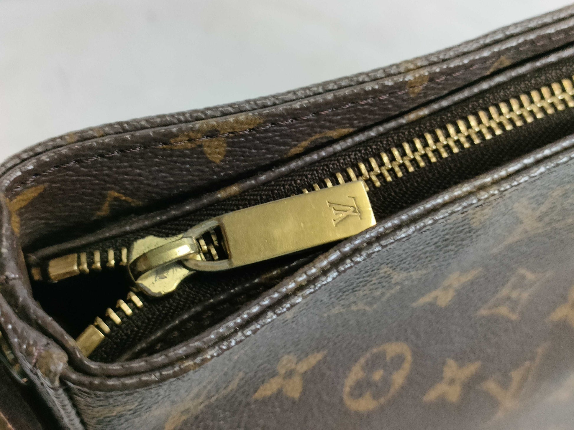 LOUIS VUITTON RFID Unverified MI 0061 Monogram M51145 Looping GM Shoulder Bag