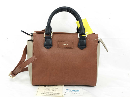 Paul Smith 2-Way Handbag Leather/Brown Handbag