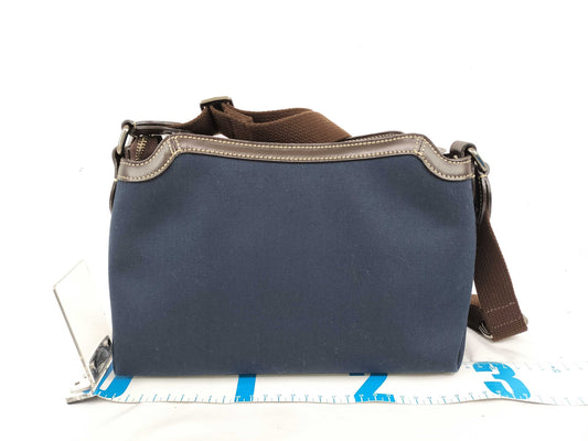 BURBERRY Shoulder Bag Canvas/Navy Shoulder Bag