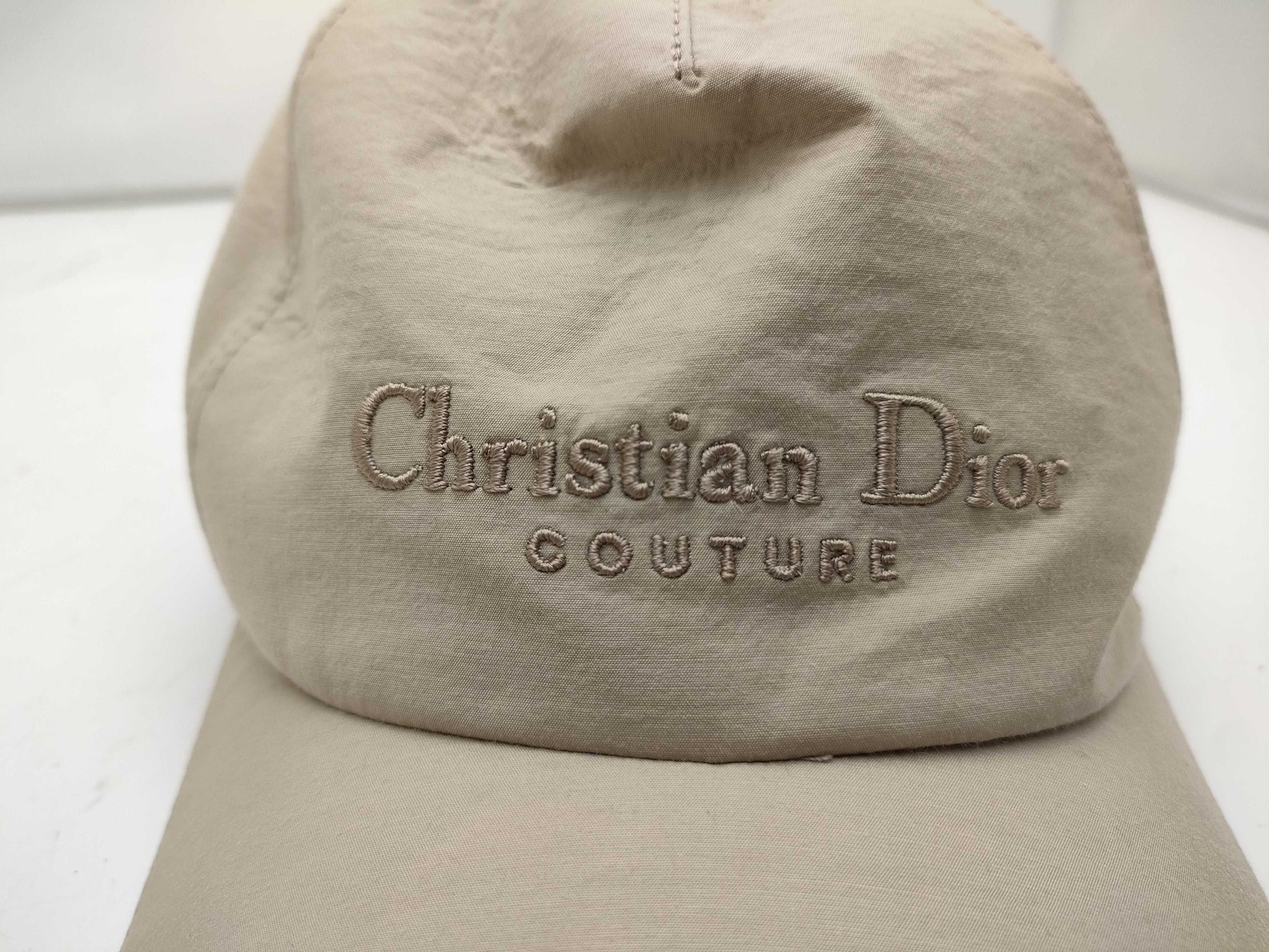 Dior Cap/Cotton/Beige/Logo/Solid/Oblique Pattern Other Accessories