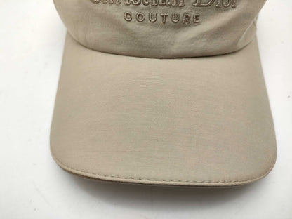 Dior Cap/Cotton/Beige/Logo/Solid/Oblique Pattern Other Accessories