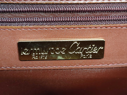 Cartier Must Line Leather Shoulder Bag