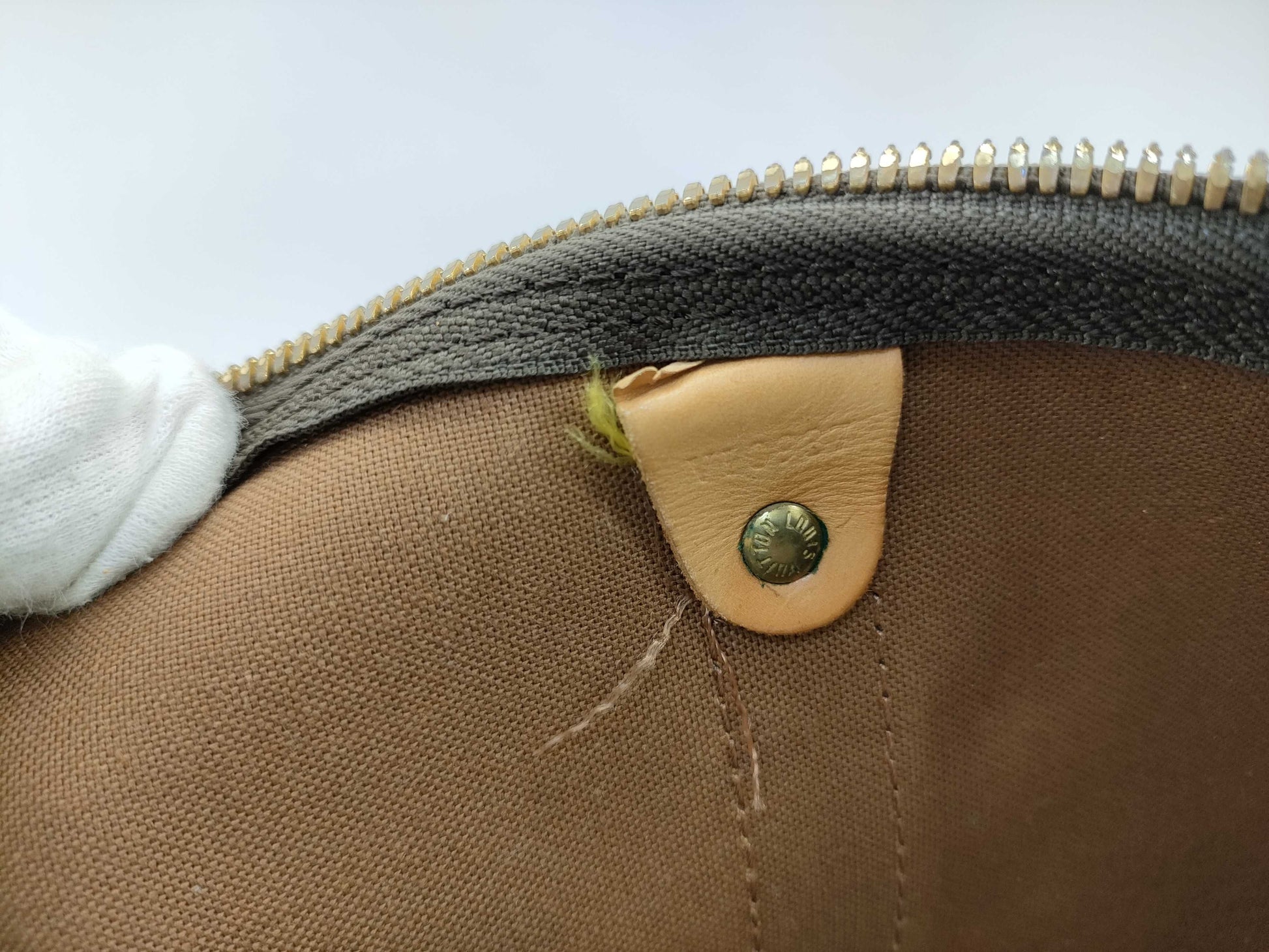 LOUIS VUITTON VI0937 Monogram Keepall 55 Bandouliere Boston Bag