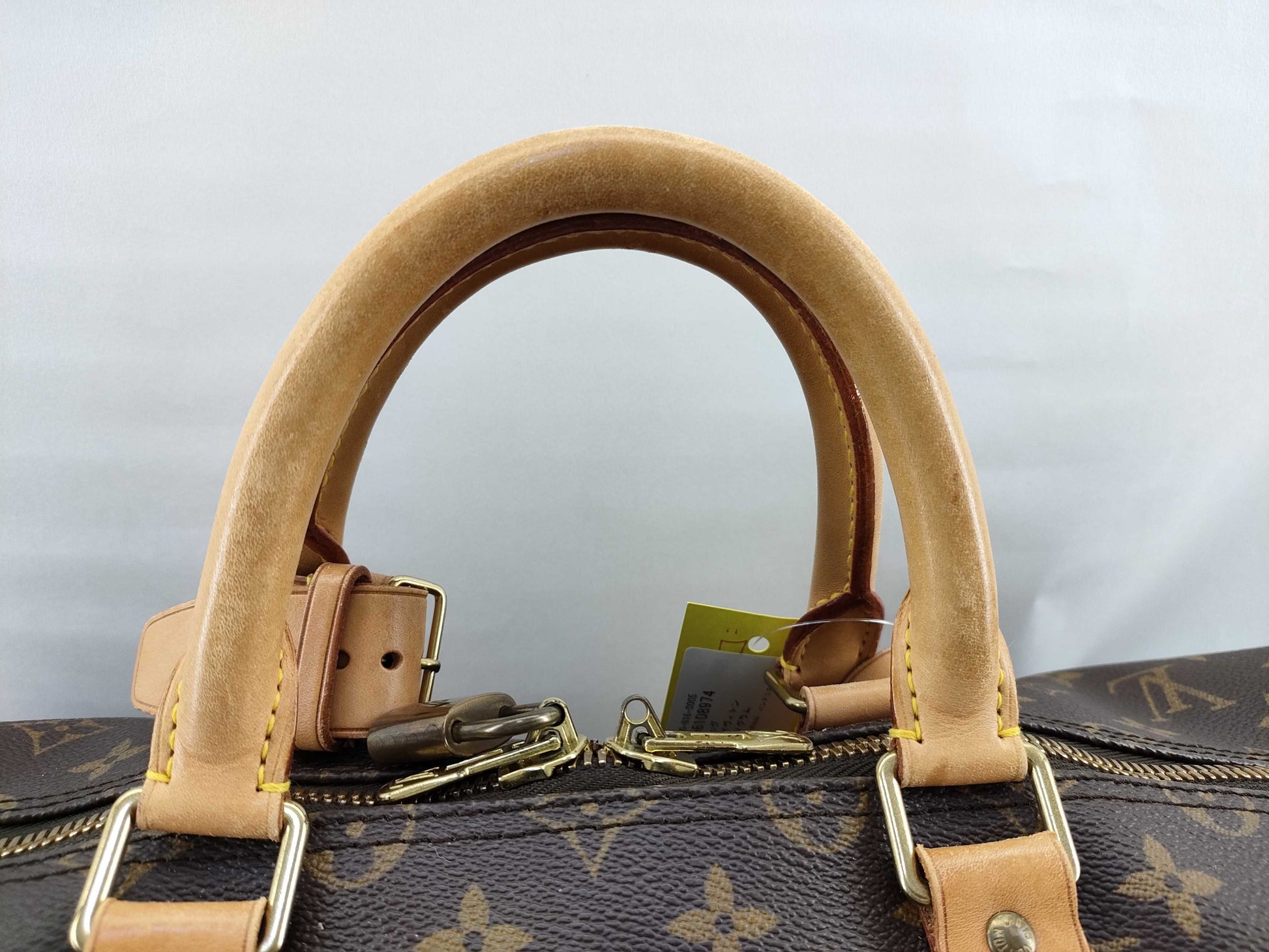 LOUIS VUITTON VI0937 Monogram Keepall 55 Bandouliere Boston Bag
