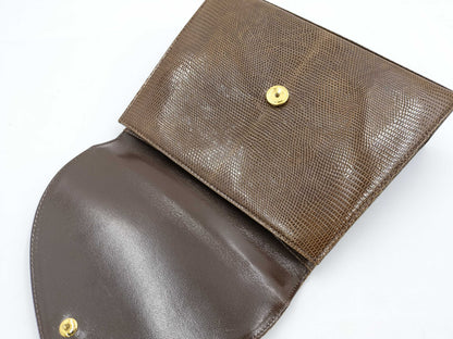 Yves Saint Laurent Lizard Handbag Handbag