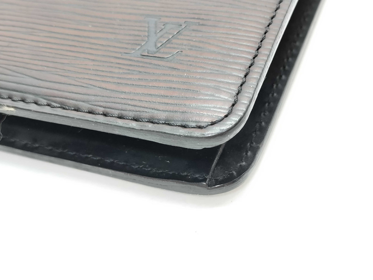 LOUIS VUITTON Monogram True Towel/Epi Pochette Homme Junk 2-Piece Pouch Set