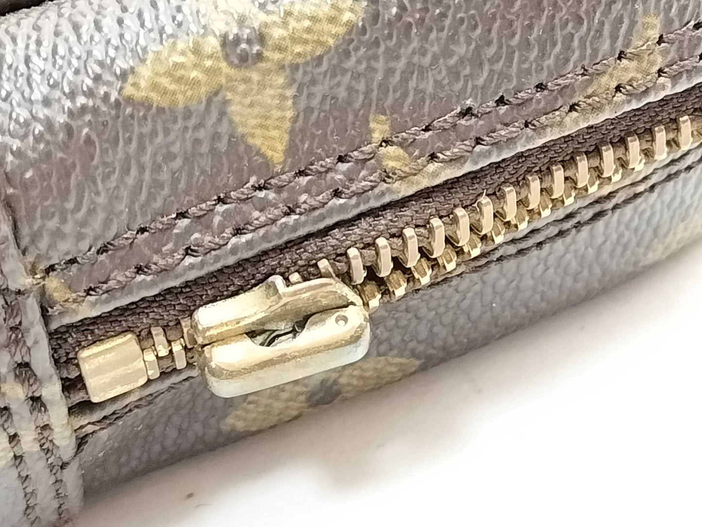 LOUIS VUITTON Monogram True Towel/Epi Pochette Homme Junk 2-Piece Pouch Set