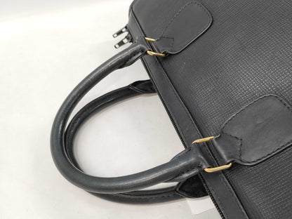 HUNTING WORLD Leather Handbag Black Handbag