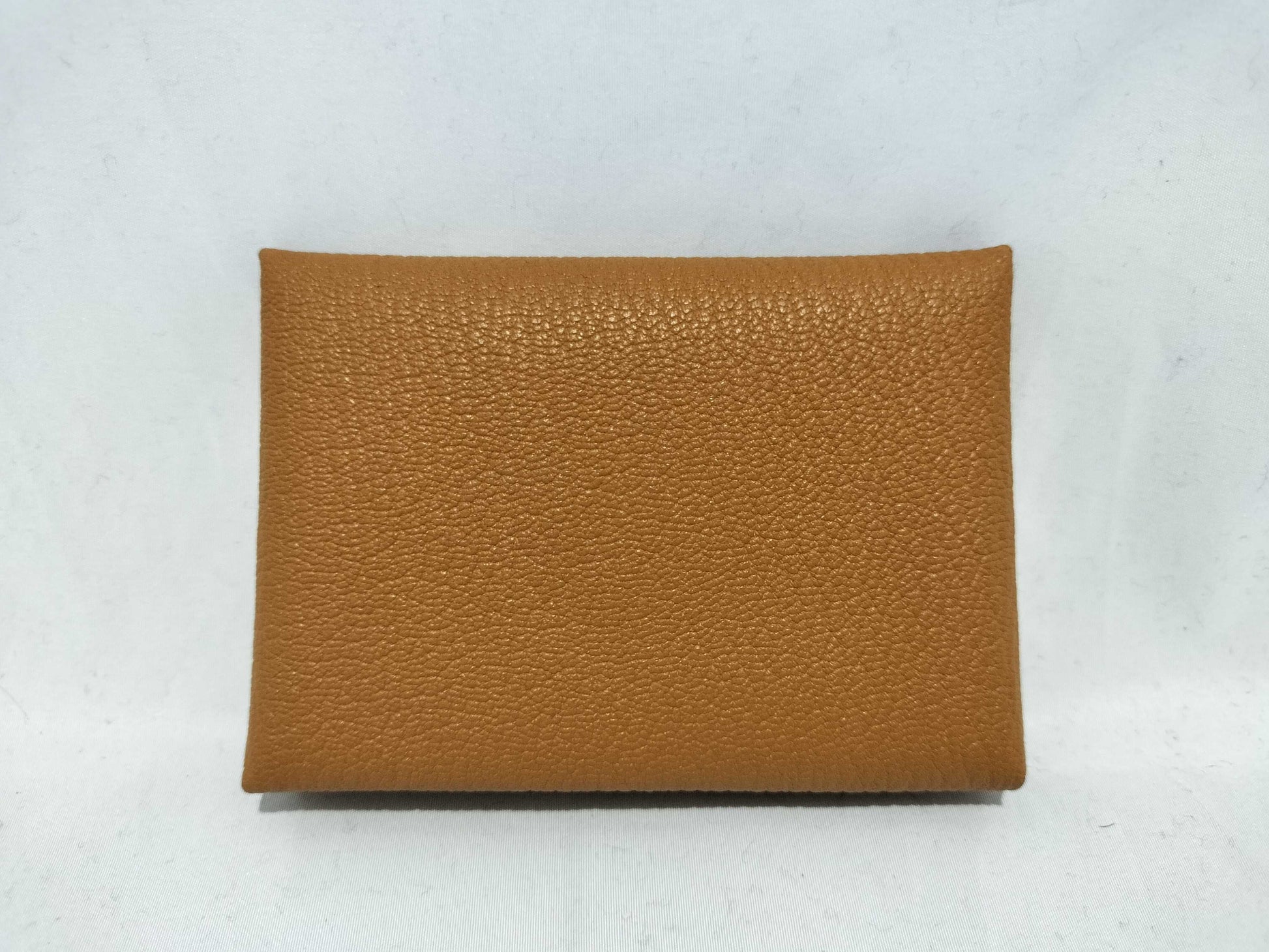 HERMES Calvi Duo W Engraved Coin Case