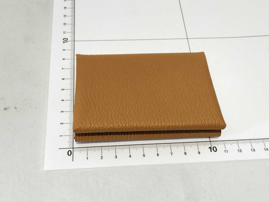 HERMES Calvi Duo W Engraved Coin Case