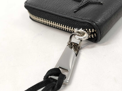 MARC JACOBS Star Zip-Around Wallet, Black
