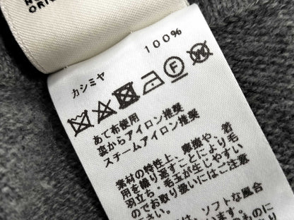 HERMES Cashmere Gray Other Apparel