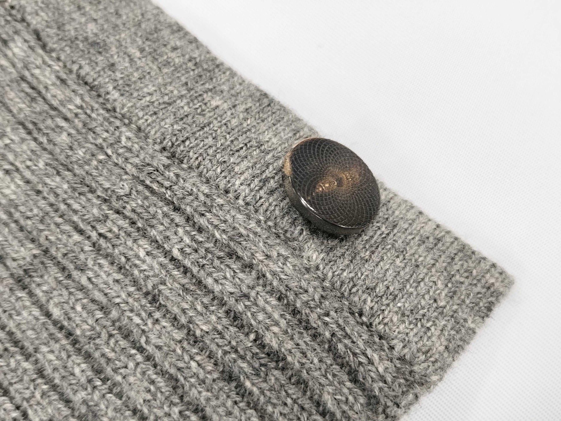HERMES Cashmere Gray Other Apparel