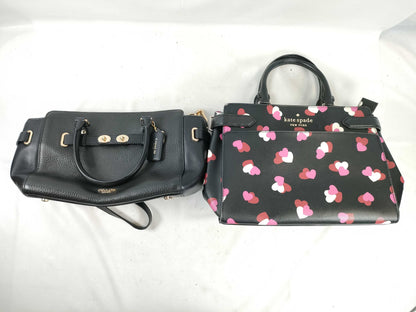 1 Kate Spade handbag / 1 Coach 2-way bag