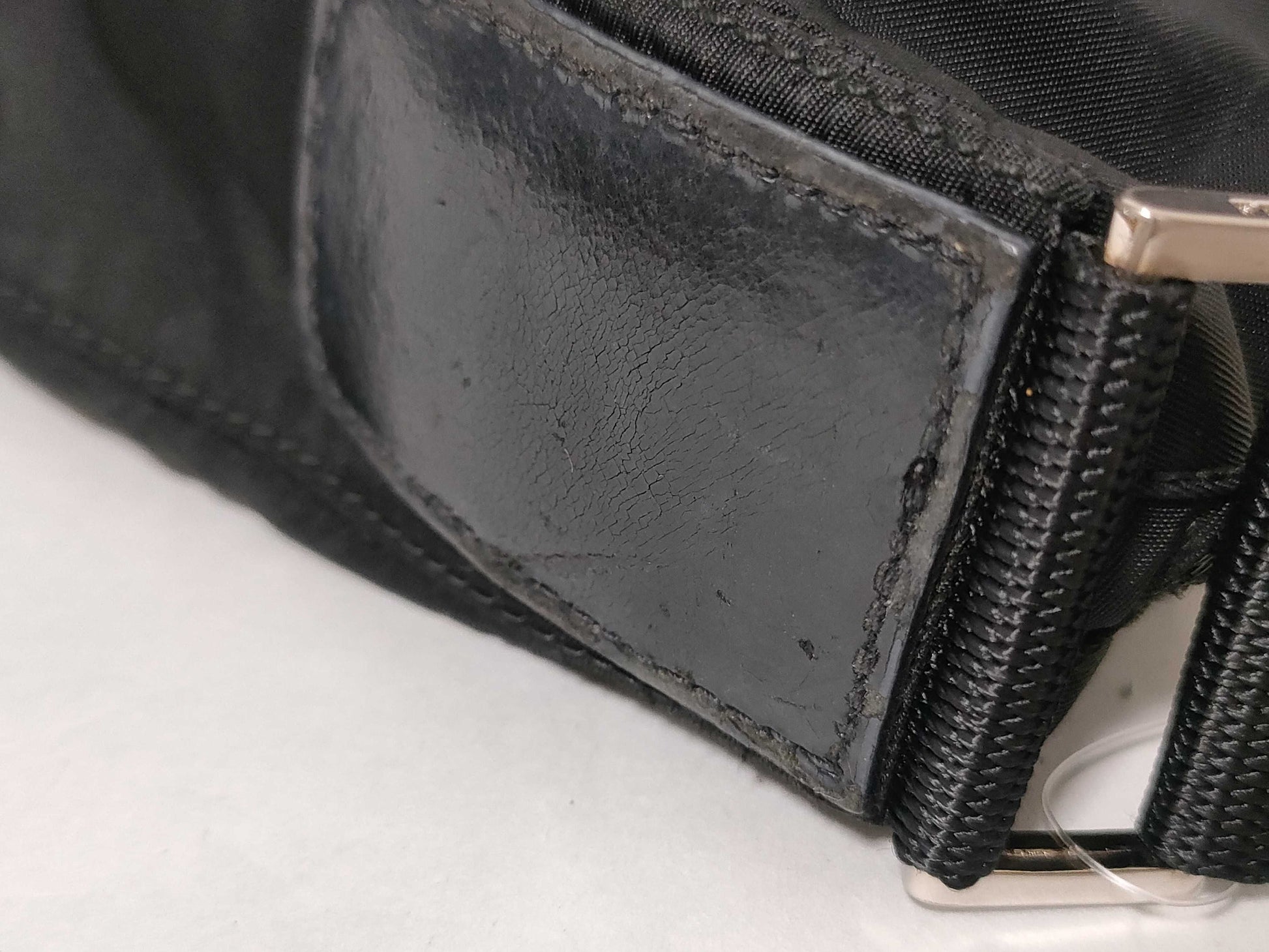 PRADA nylon shoulder bag