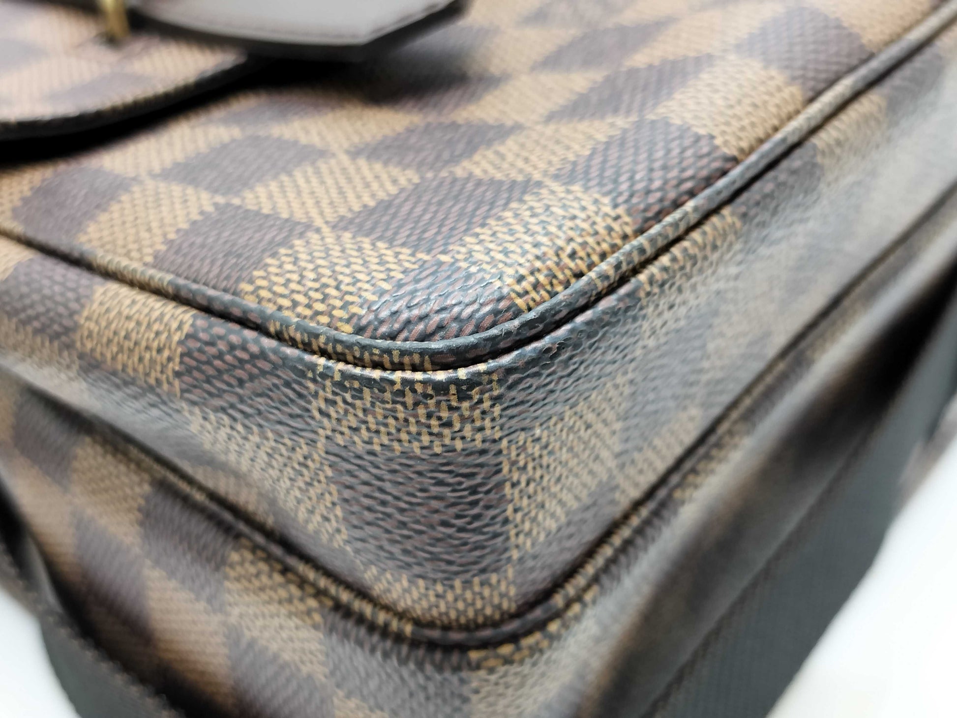 LOUIS VUITTON TH 0061 Damier Broadway Shoulder Bag