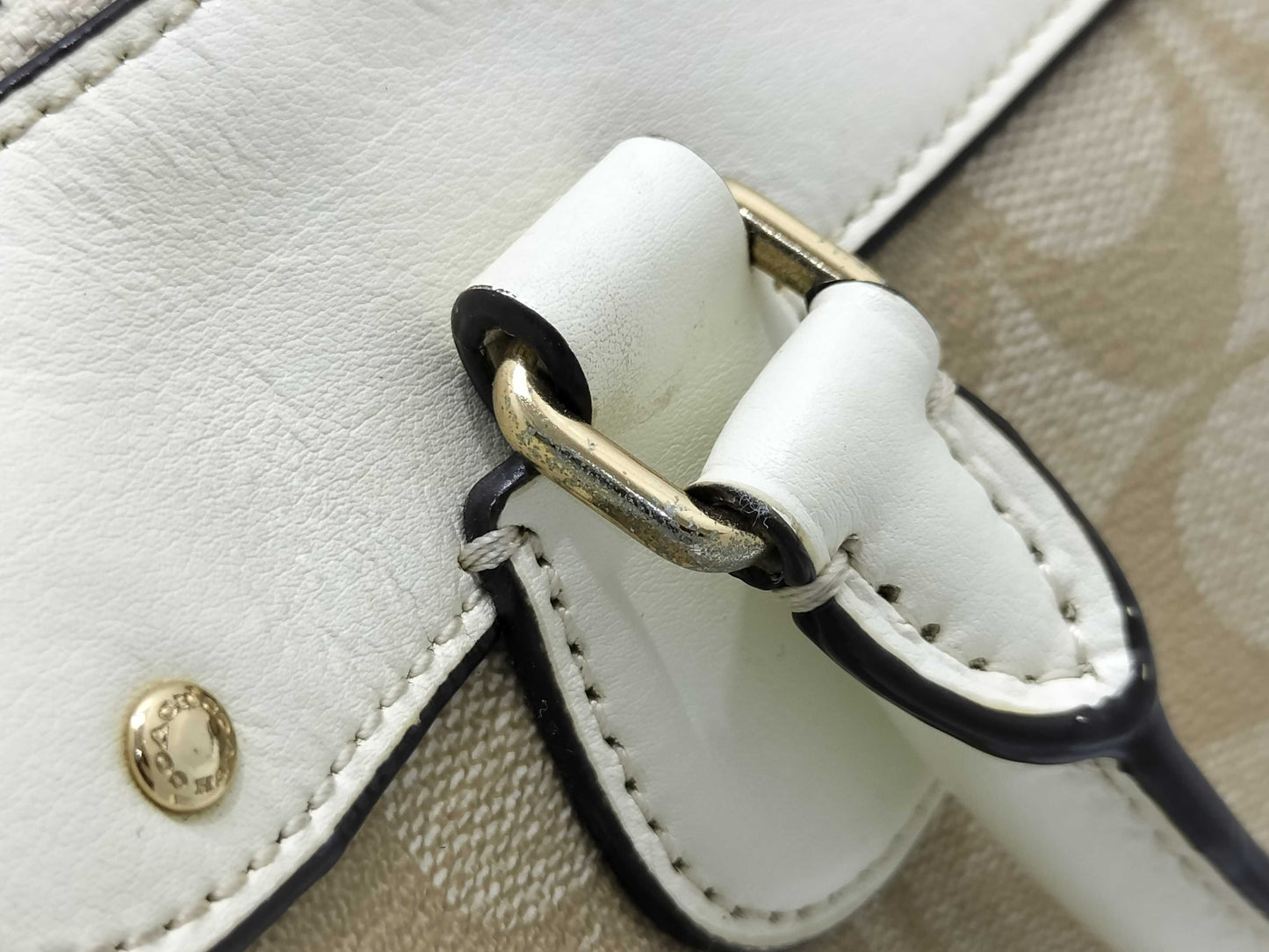 COACH Signature F58312 2-way handbag