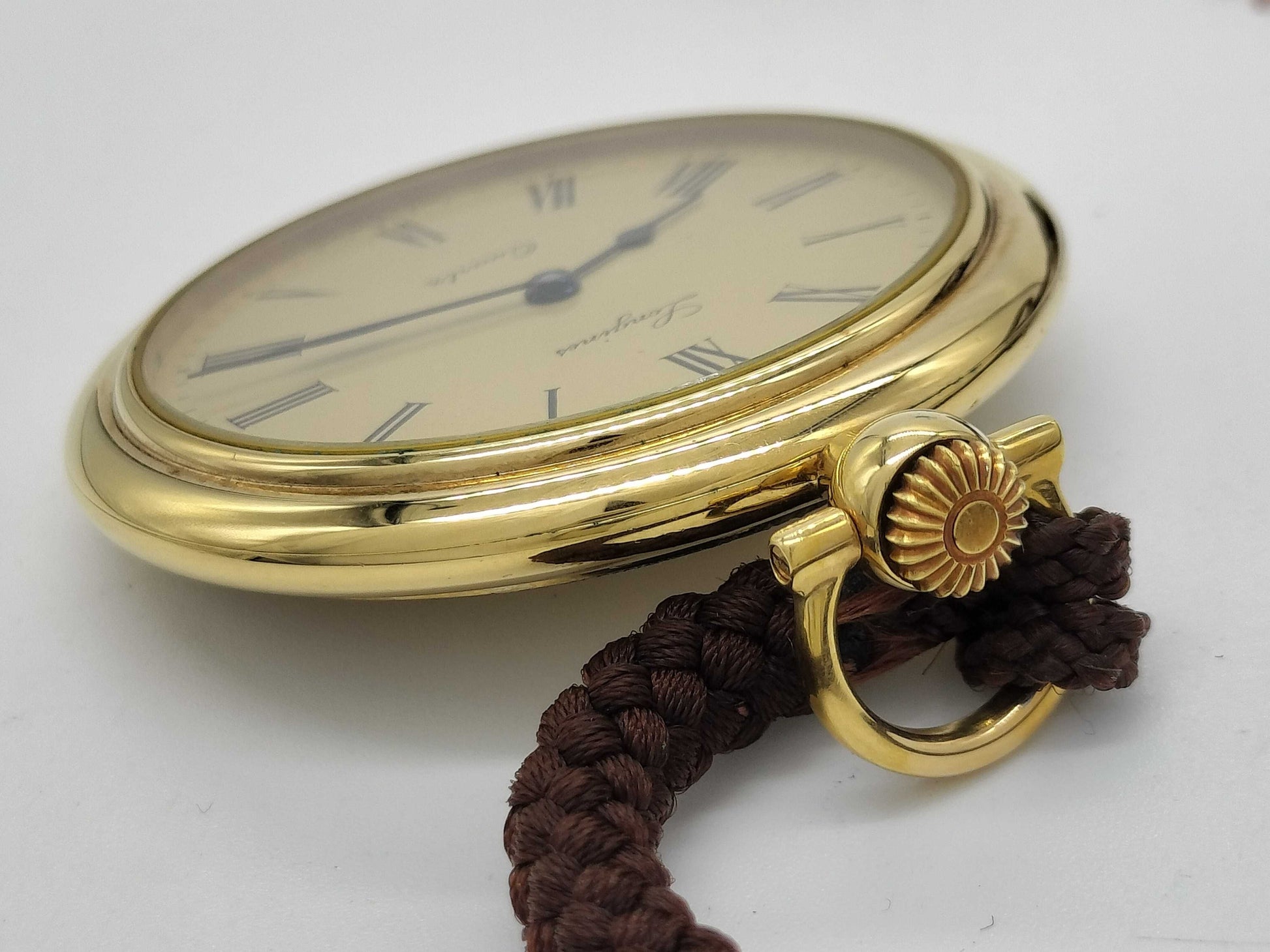 LONGINES pocket watch, quartz movement, non-working