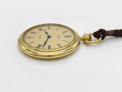 LONGINES pocket watch, quartz movement, non-working
