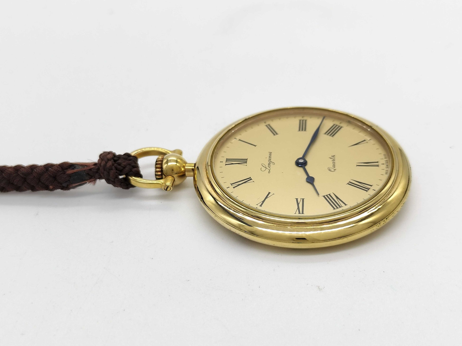 LONGINES pocket watch, quartz movement, non-working