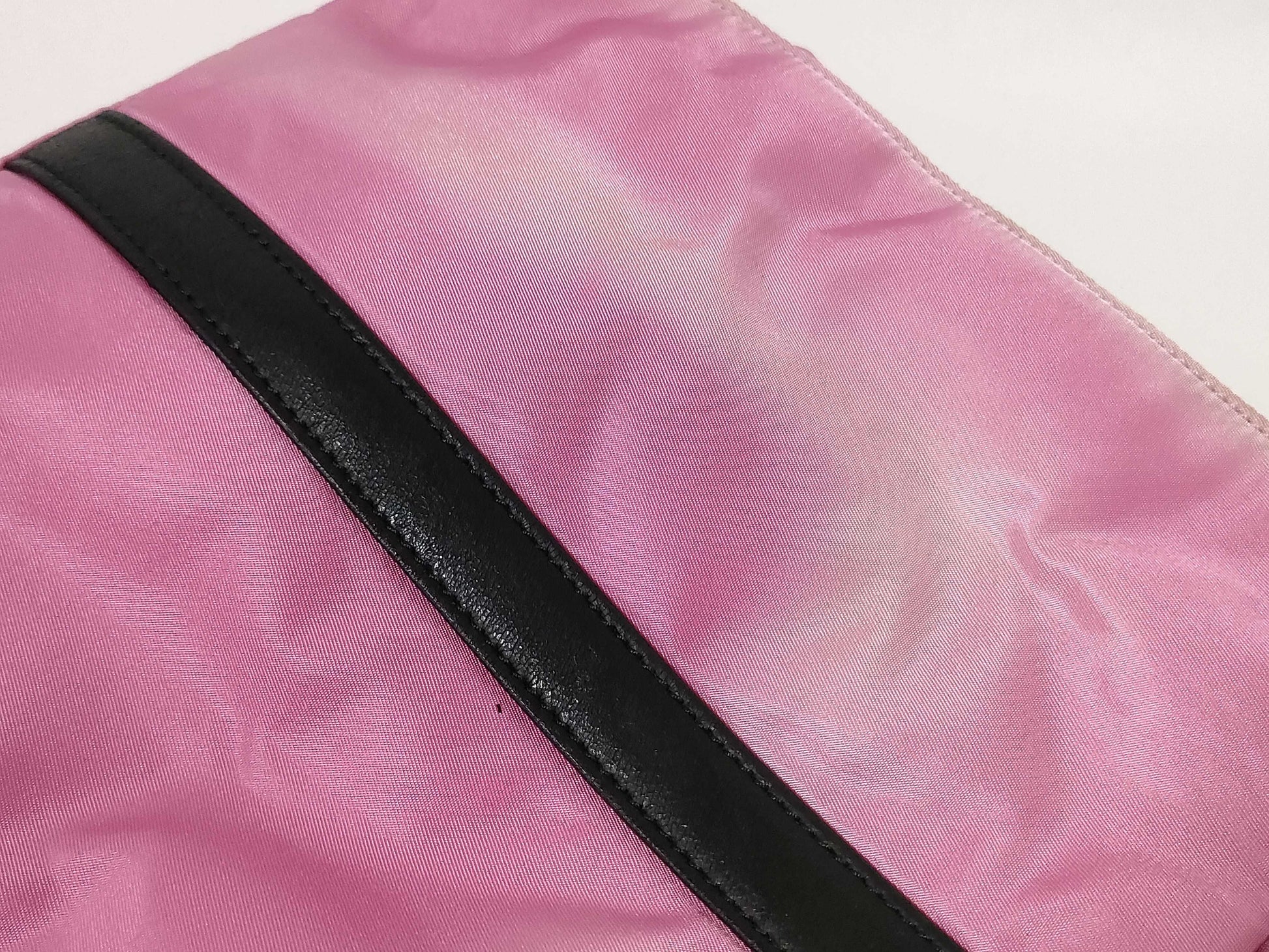 PRADA nylon pink tote bag