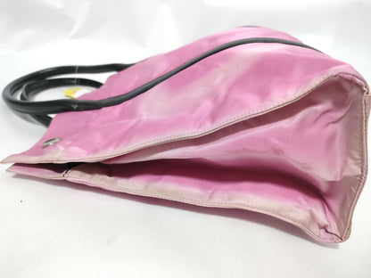 PRADA nylon pink tote bag