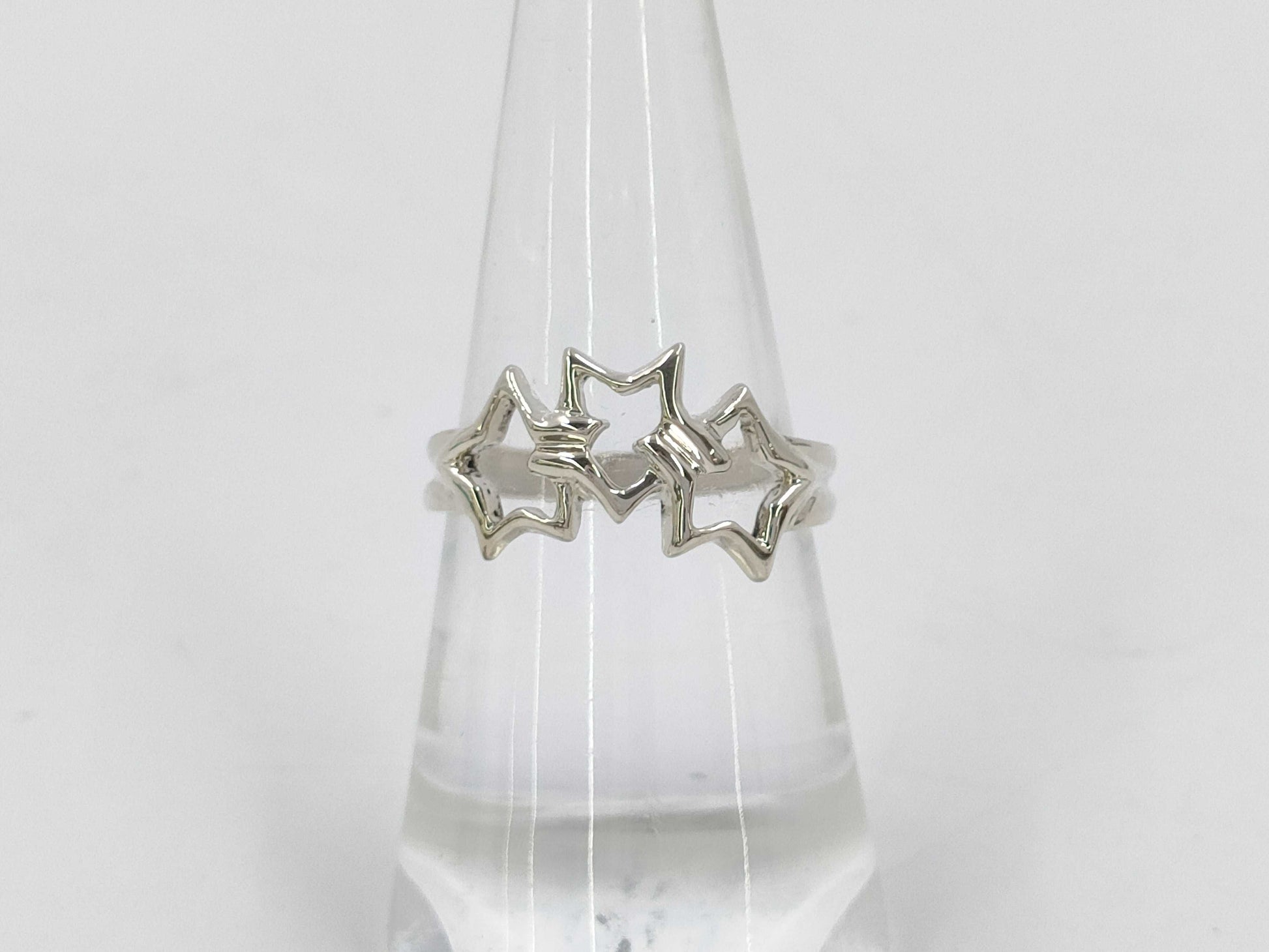 Tiffany & Co. Triple Star Silver Ring